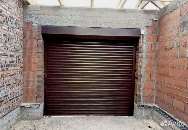 Гаражные секционные ворота рольставни