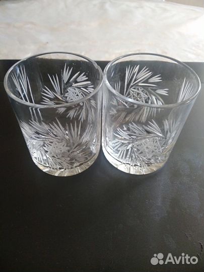 Набор посуды хрусталь и стекло