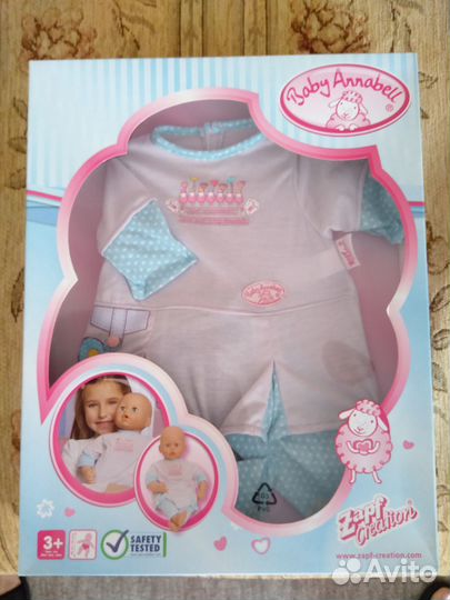 Одежда для куклы baby Anabelle