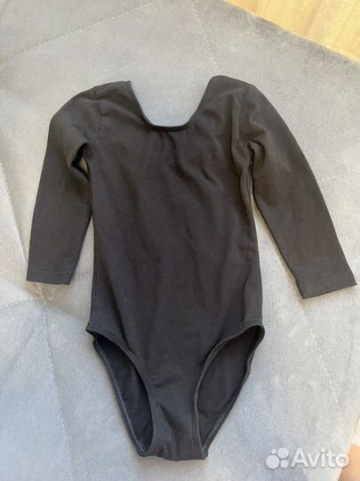 Гимнастический купальник слитный 110 116