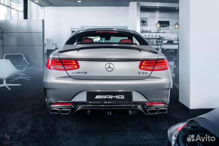 Ручки карбон на Mercedes W217 рест до рест