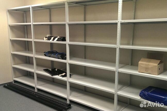 Стеллаж металлический полочный