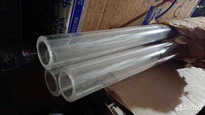 Кварцевая трубка внеш 25мм 24мм внутр 17мм 18мм
