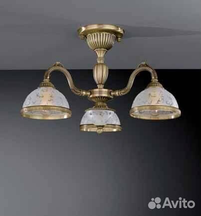 Люстра в спальню классика Италия