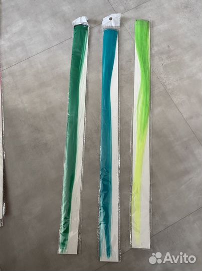 Цветные пряди для волос