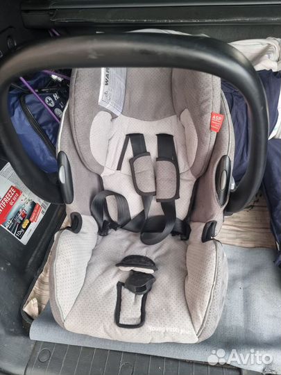 Автолюлька Recaro Young Profi Plus + база isofix