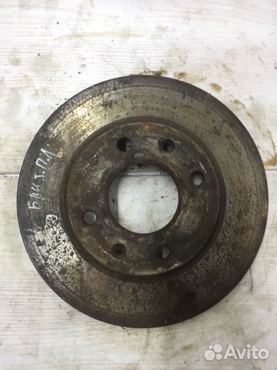 Диск тормозной передний Lifan Breez седан 2008