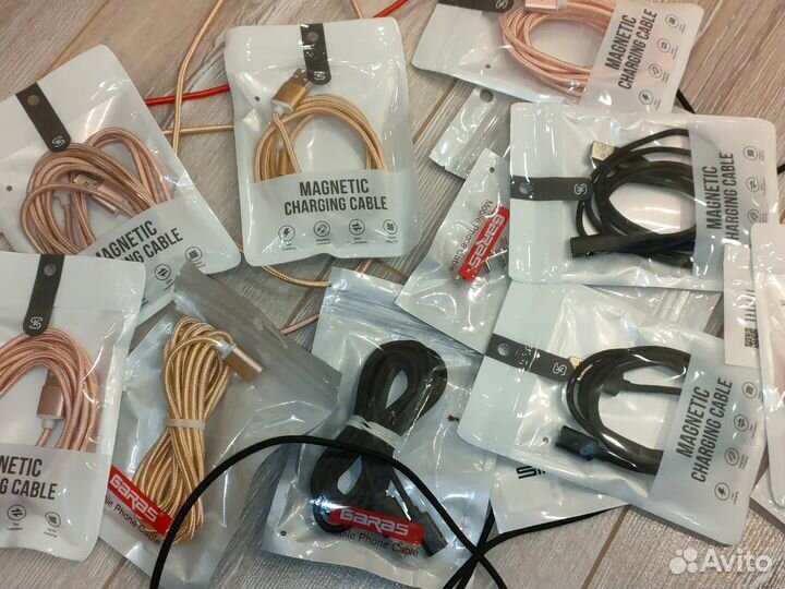 Магнитный кабель USB Type-C и Micro USB