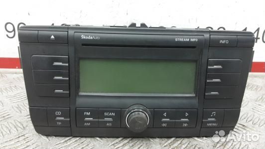 Магнитола skoda octavia A5 (6DN14I401)