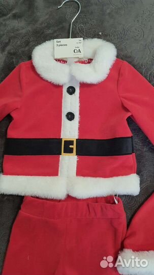 Костюм Санты детский