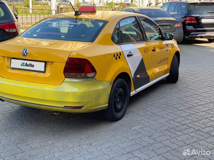Volkswagen Polo 1.6 AT, 2018, 350 000 км