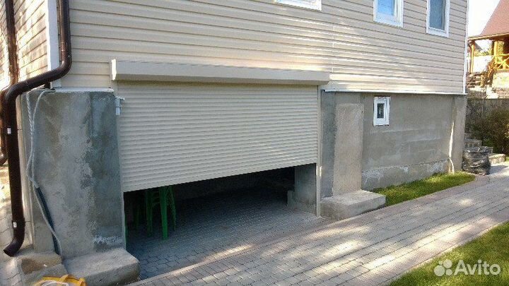 Рольставни Б/У вместо ворот