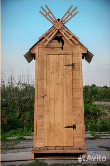 Дачный туалет с установкой HAT111