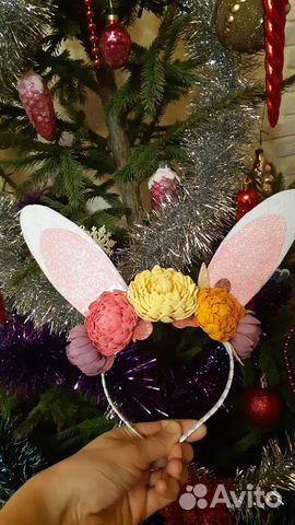 Ободок ушки зайчика