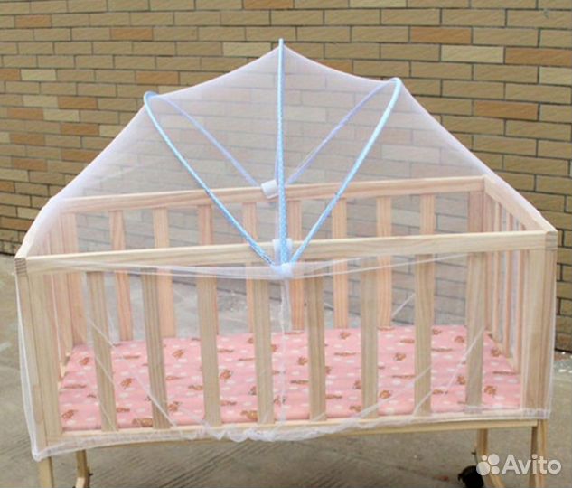 Антимоскитная сетка (балдахин) на кроватку. Новая