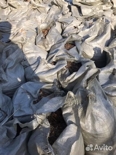 Перегной в мешках