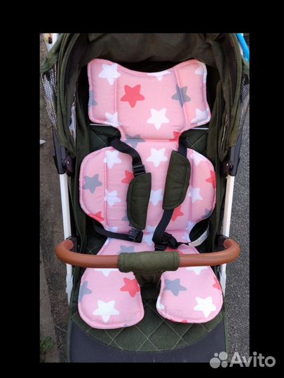 Матрасик в автокресло коляску стул для кормления