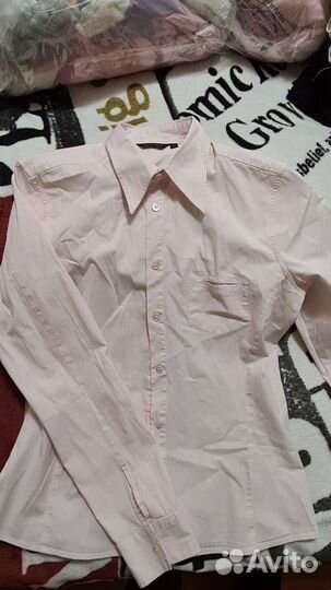 Школьные блузки для девочки 140-146 пакетом