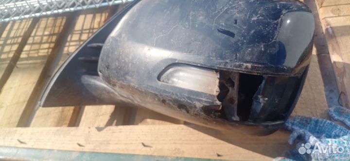 Зеркало левое На Прадо Рестайлинг 1