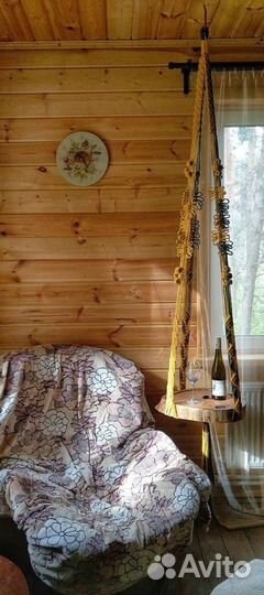 Большой подвес / Подвесной стол в технике макраме