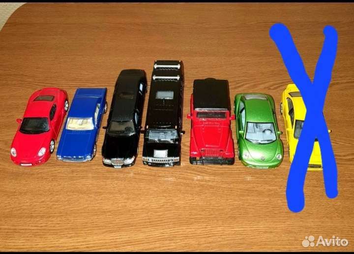 Машинки металлические