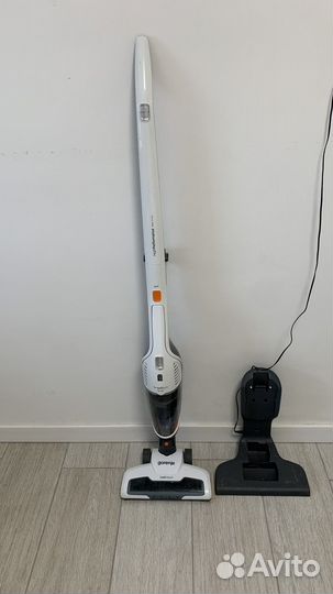Вертикальный беспроводной пылесос фирмы gorenje