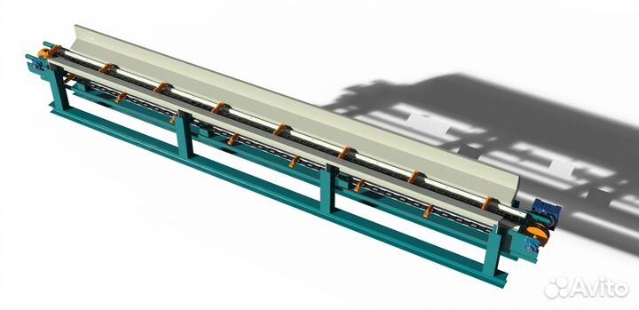 Линия сортировки брёвен