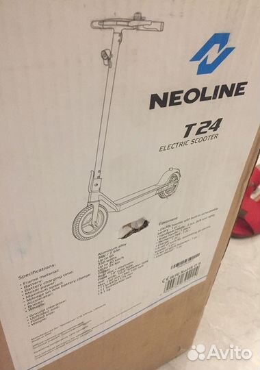 Электросамокат Neoline T24, новый