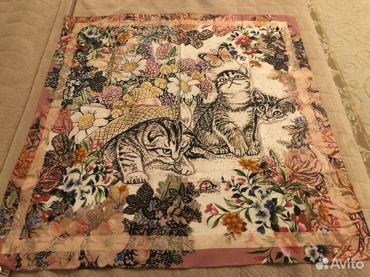 Павловопосадский платок хлопковый