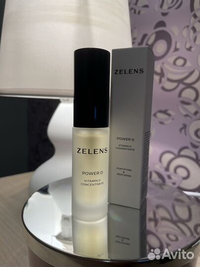 Масло для лица новое с витамином D zelens