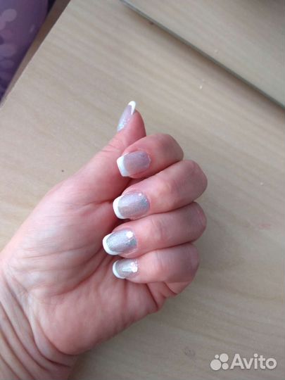 Маникюр наращивание