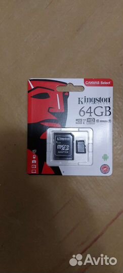 Карта памяти micro sd kingston