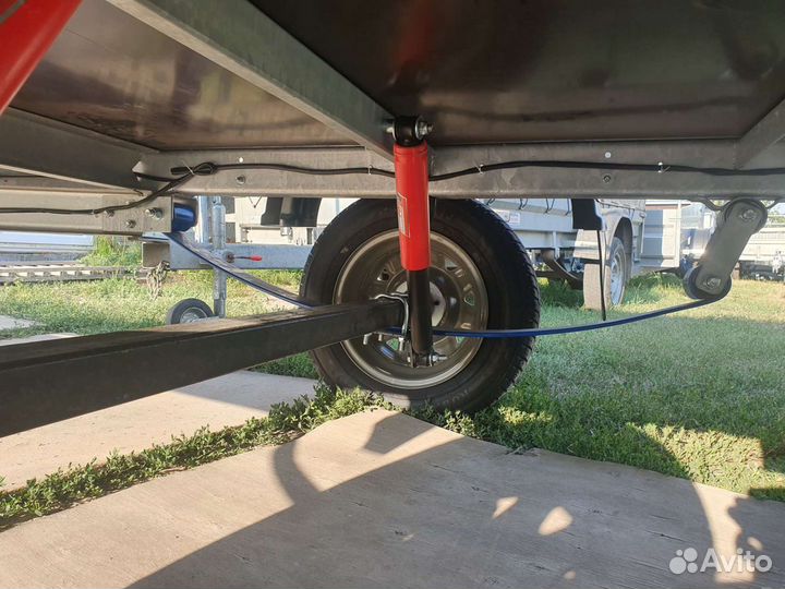 Прицеп оцинк 2.6х1.35 Высокий борт Прораб Трейлер