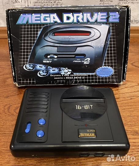 Super Bitman 16 bit (клон Sega Mega Drive)