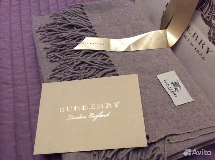 Плед Burberry. Новый