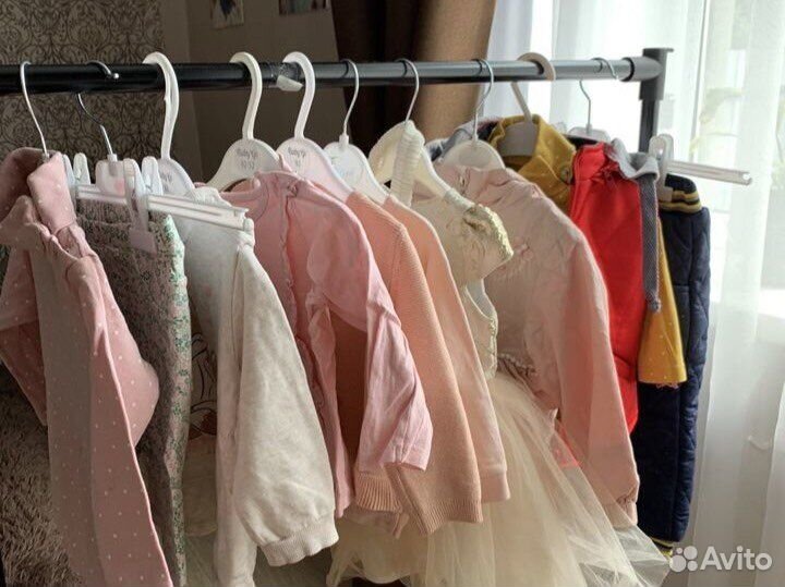 Одежда пакетом для девочки 74 80