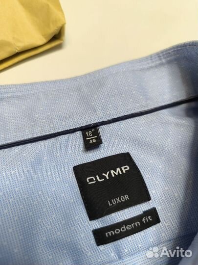 Рубашка Olymp Luxor ворот 46 нюанс