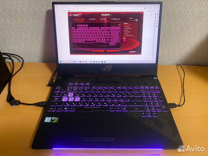 Игровой ноутбук asus rog strix scar 2 GL504
