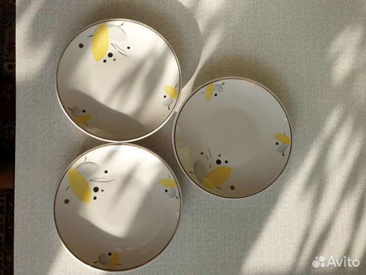 Фарфоровая и стекло посуда СССР