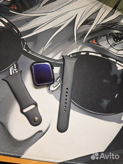 Смарт часы apple watch 9 45mm midnight