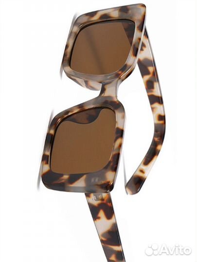 Очки женские леопард