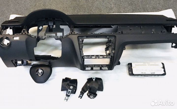 Комплект безопасности AirBag на Skoda Rapid