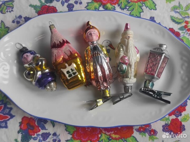 Советские елочные игрушки