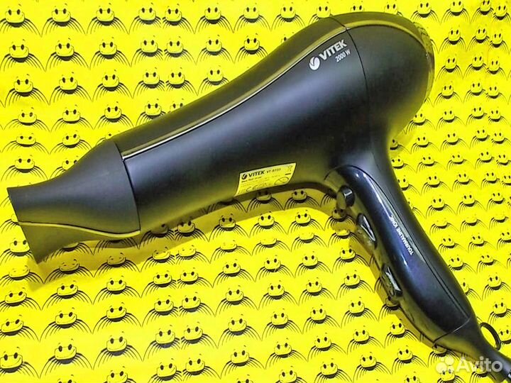 Фен Vitek VT-8232. Гарантия 6 месяцев