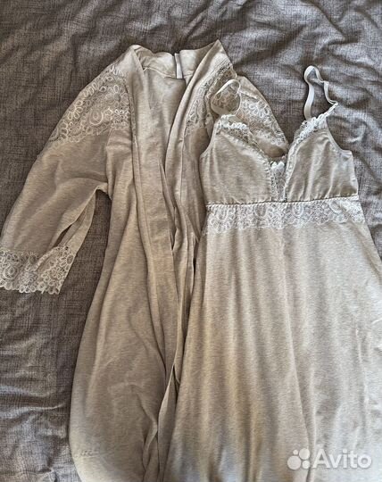 Халат и сорочка для беременных 42