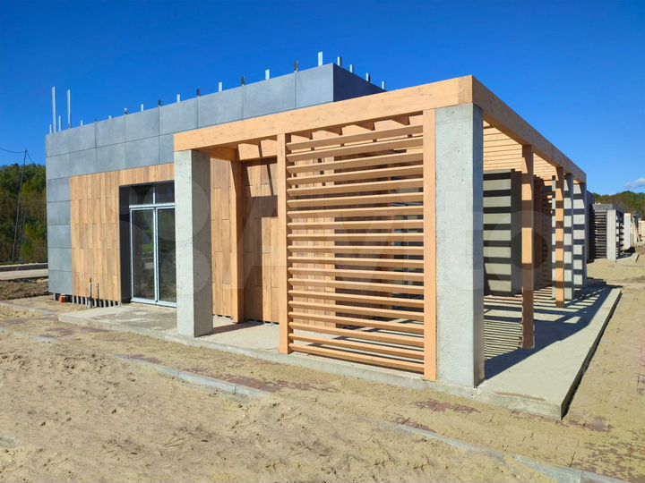 Коттедж 101,6 м² на участке 7 сот.