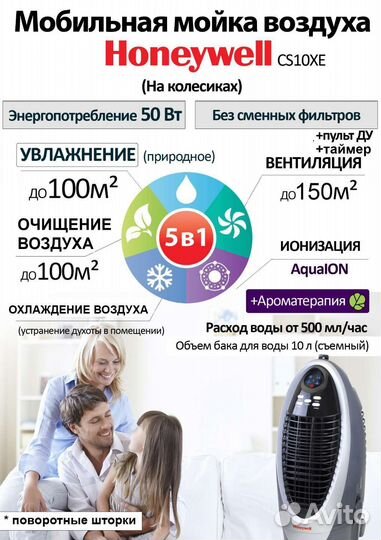 Мобильный напольный кондиционер