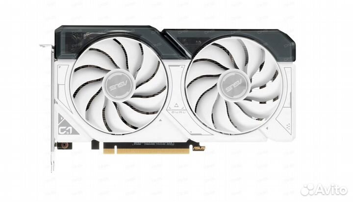 Видеокарта asus GeForce RTX 4060 Dual White OC Edi