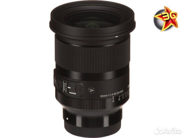 Объектив Sigma 20mm f/1.4 DG DN Art Sony E