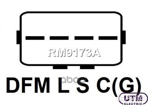 Регулятор генератора RM9173A Utm